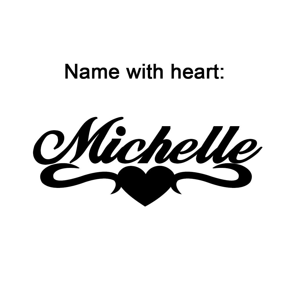 Custom Name Necklace 18k Gold Plated Stainless Steel Personalized