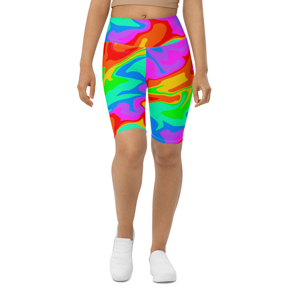 "Rainbow Pride" Biker Shorts