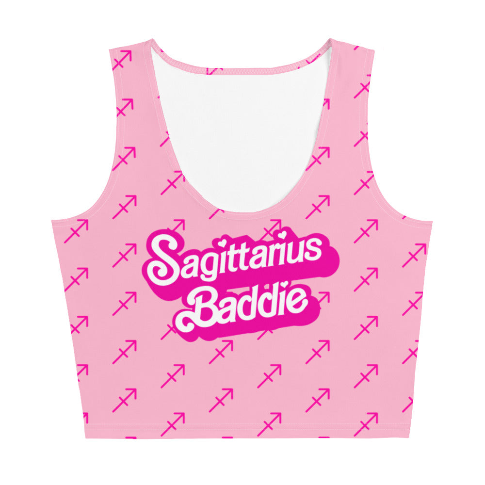 Sagittarius Barbie Baddie Crop Top