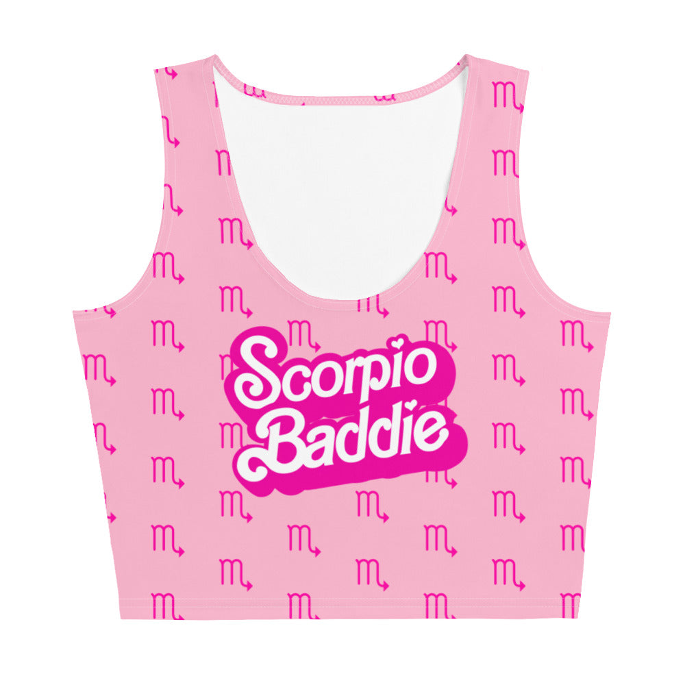 Scorpio Barbie Baddie Crop Top