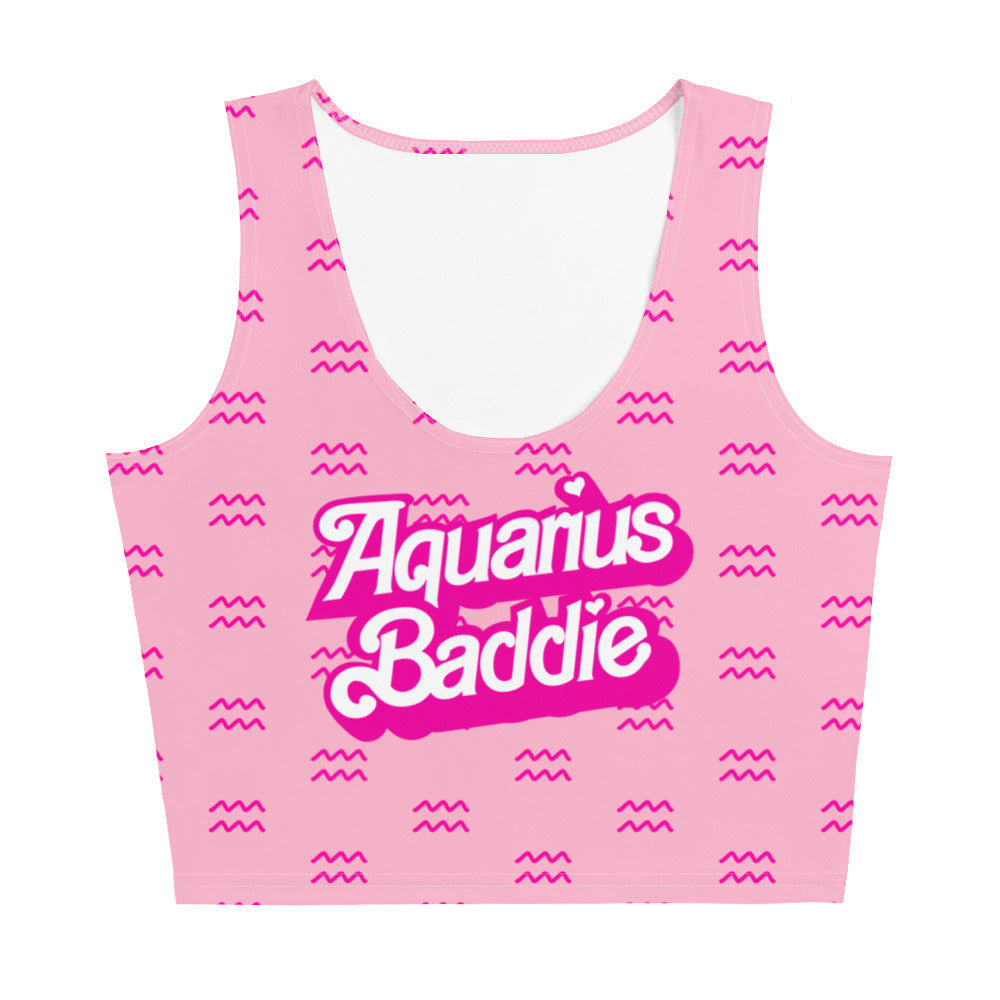 Aquarius Barbie Baddie Crop Top