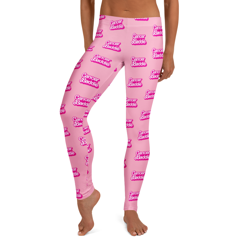 Custom Zodiac Sign Baddie Leggings – Astrology Activewear with Vintage Barbie Inspired Font (All 12 Zodiac Signs)