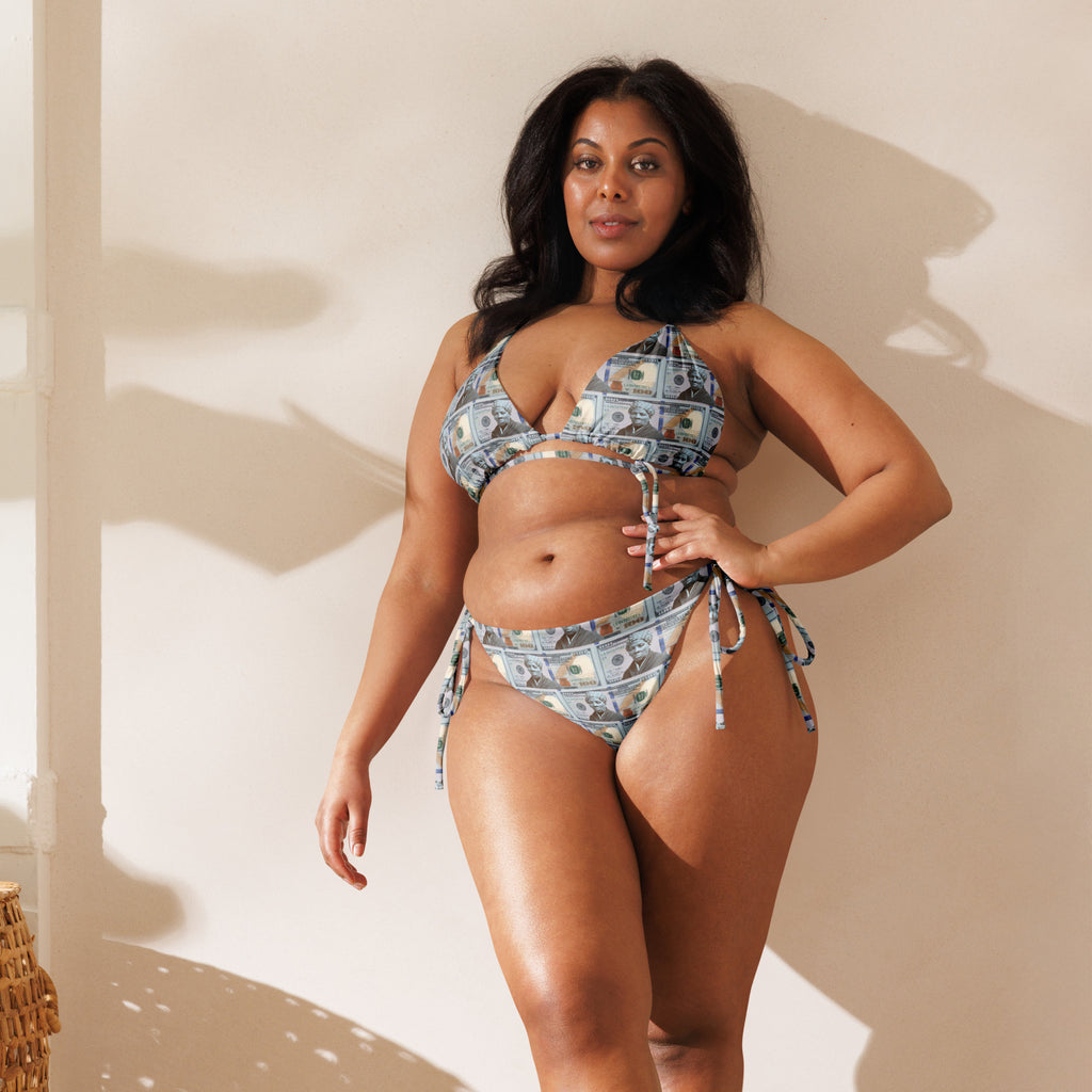All About the Tubmans Recycled String Bikini