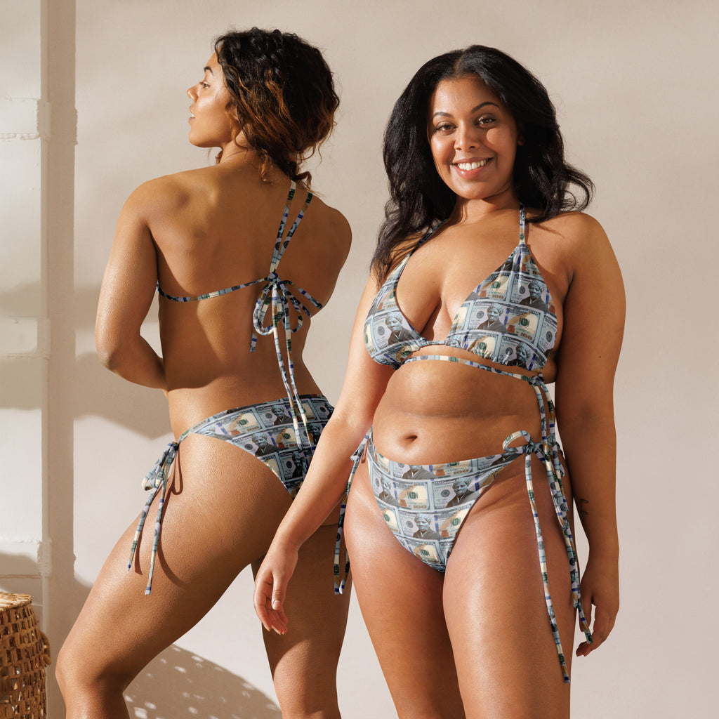 All About the Tubmans Recycled String Bikini