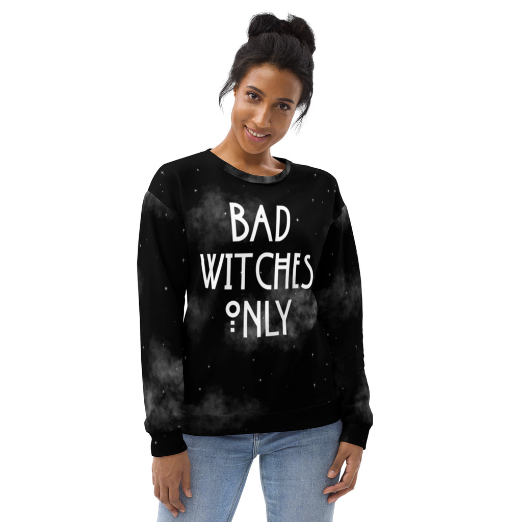 Bad Witches Only Halloween Unisex Sweatshirt