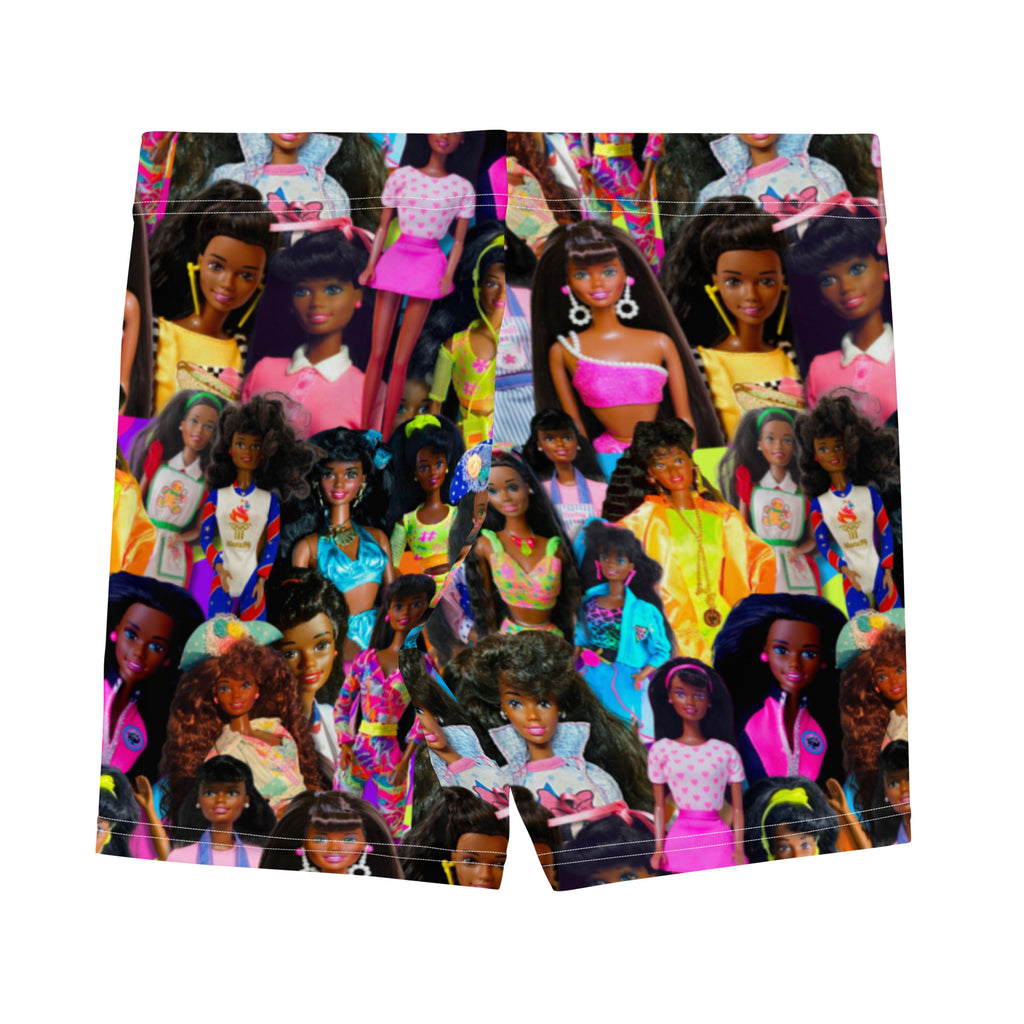 90's Vintage Black Barbieee Christieee Shorts