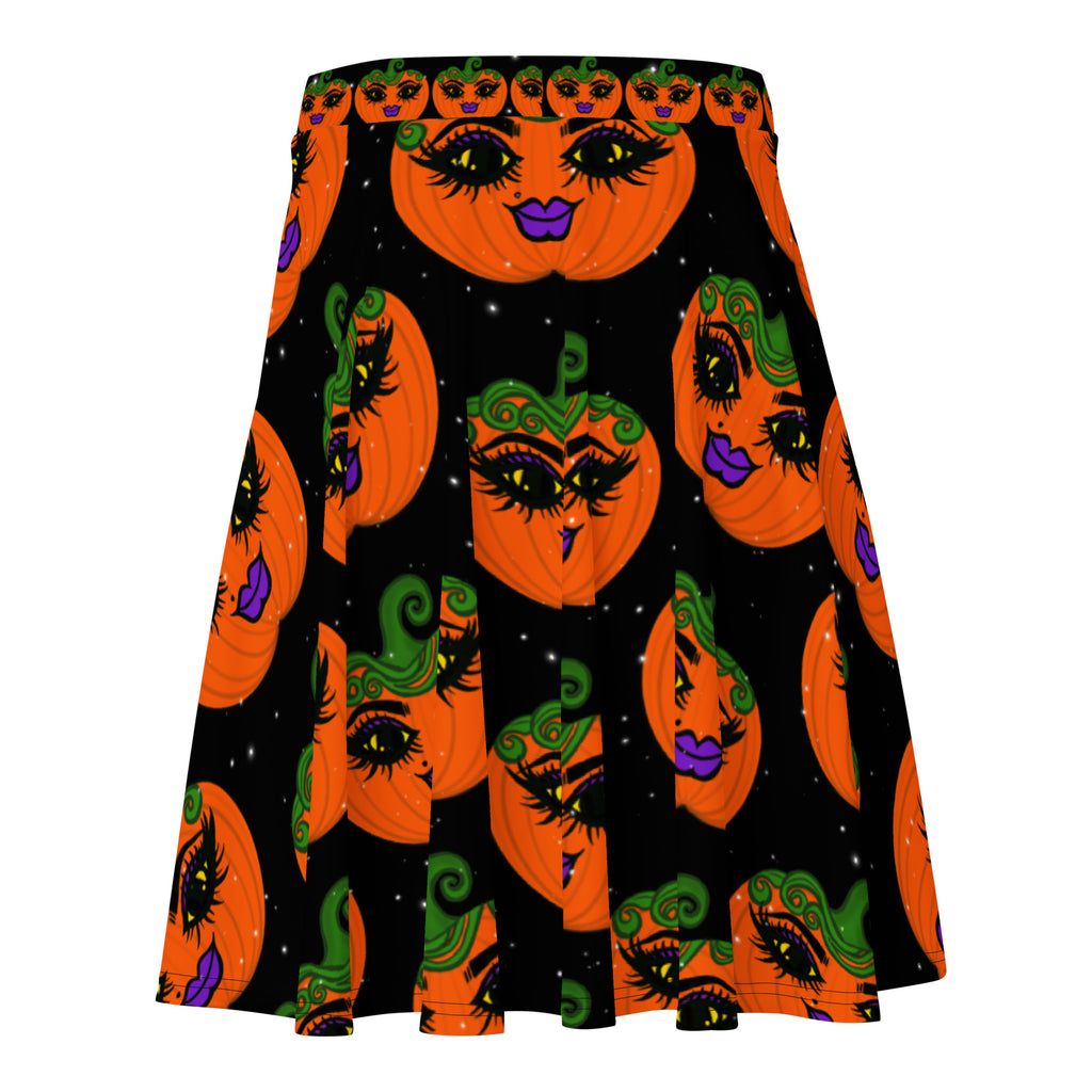 Mz Pumpkin Halloween Skirt