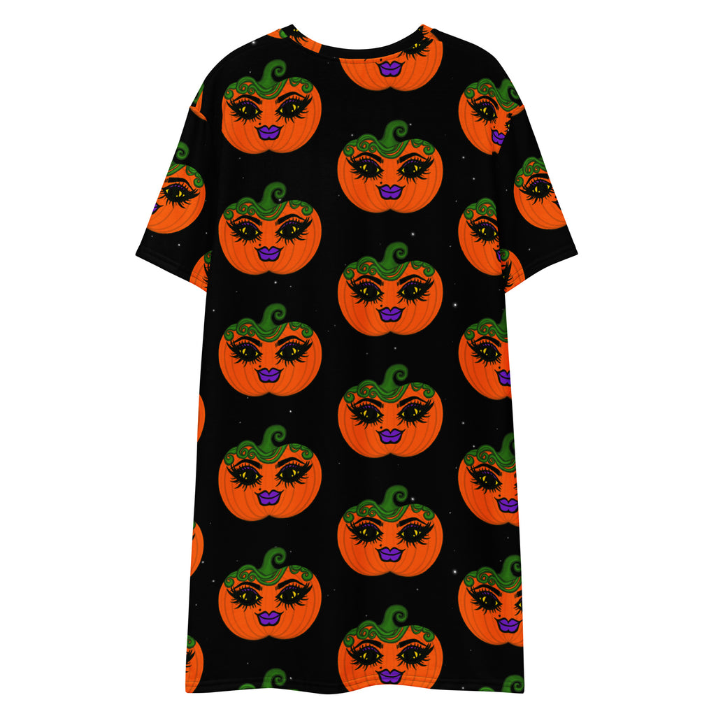 Halloween Mz. Pumpkin T-shirt/Lounge Dress