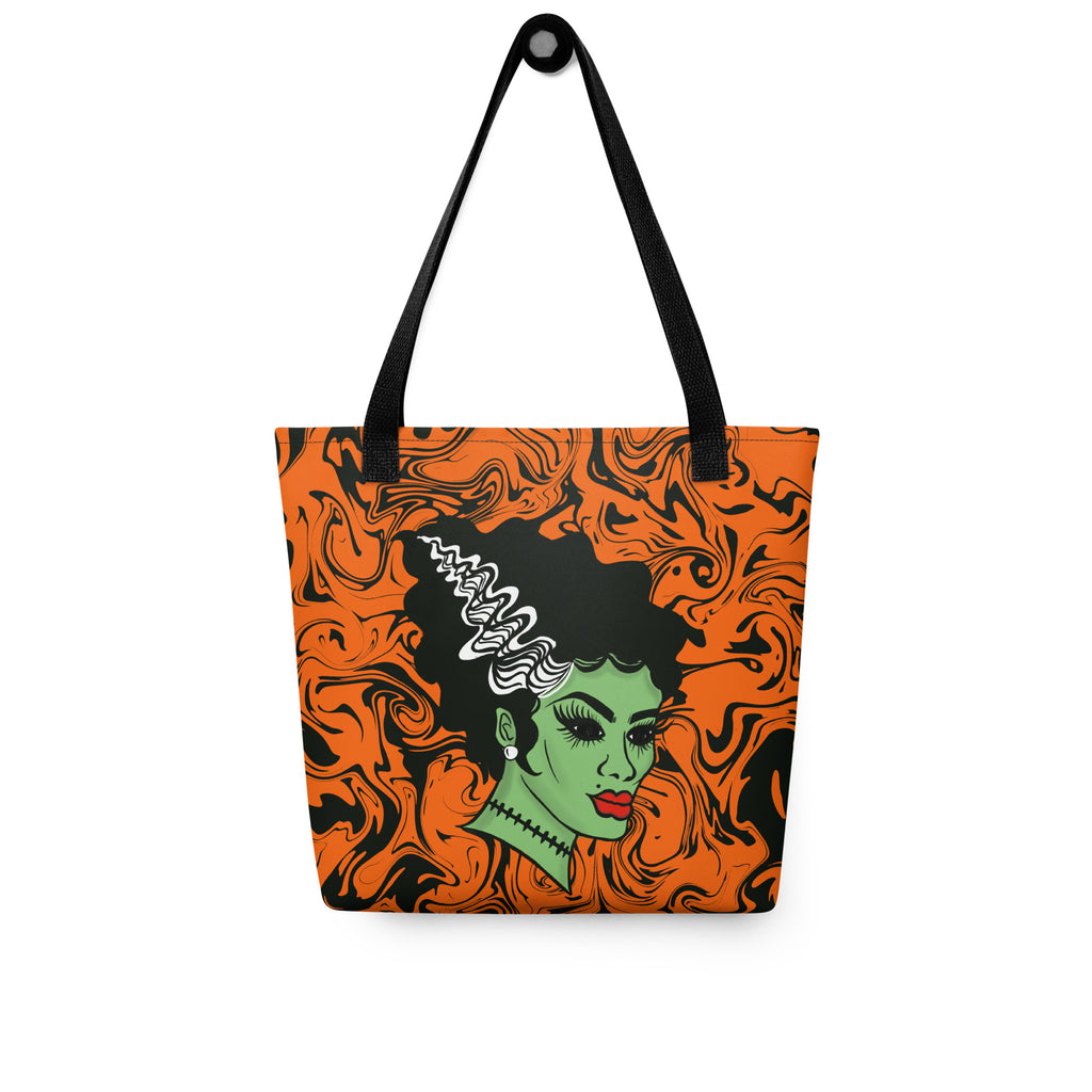 Bride of Frankenstein Halloween Tote bag