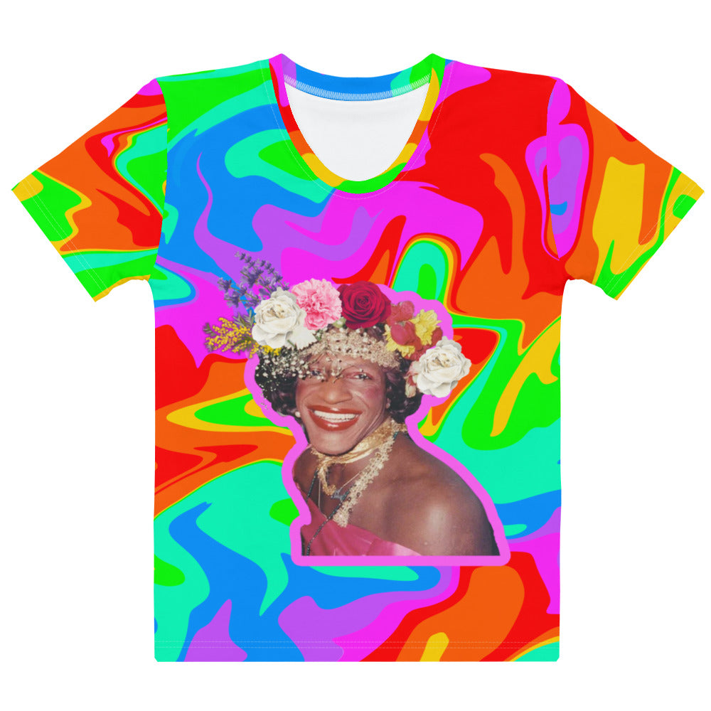 Marsha P. Johnson Tribute Pride T-shirt