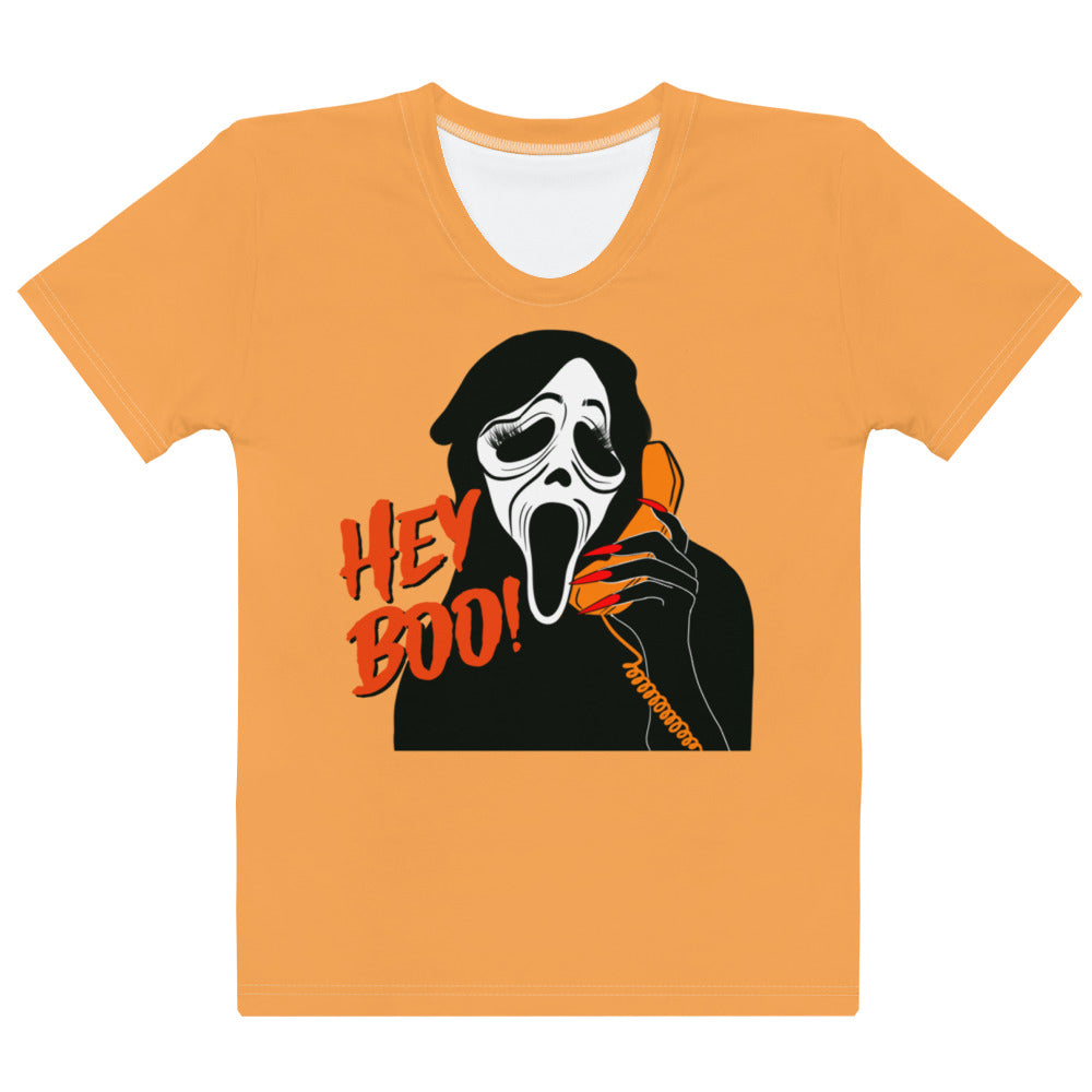 Hey Boo! Scream Mask Women's T-shirt