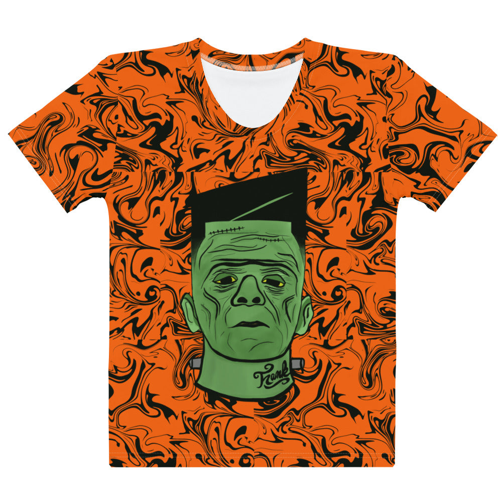 Big Frank Frankenstein Halloween Women's T-shirt