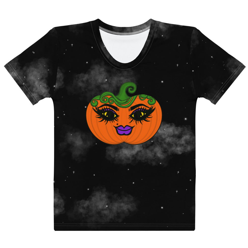 Mz. Pumpkin Halloween Women's T-shirt