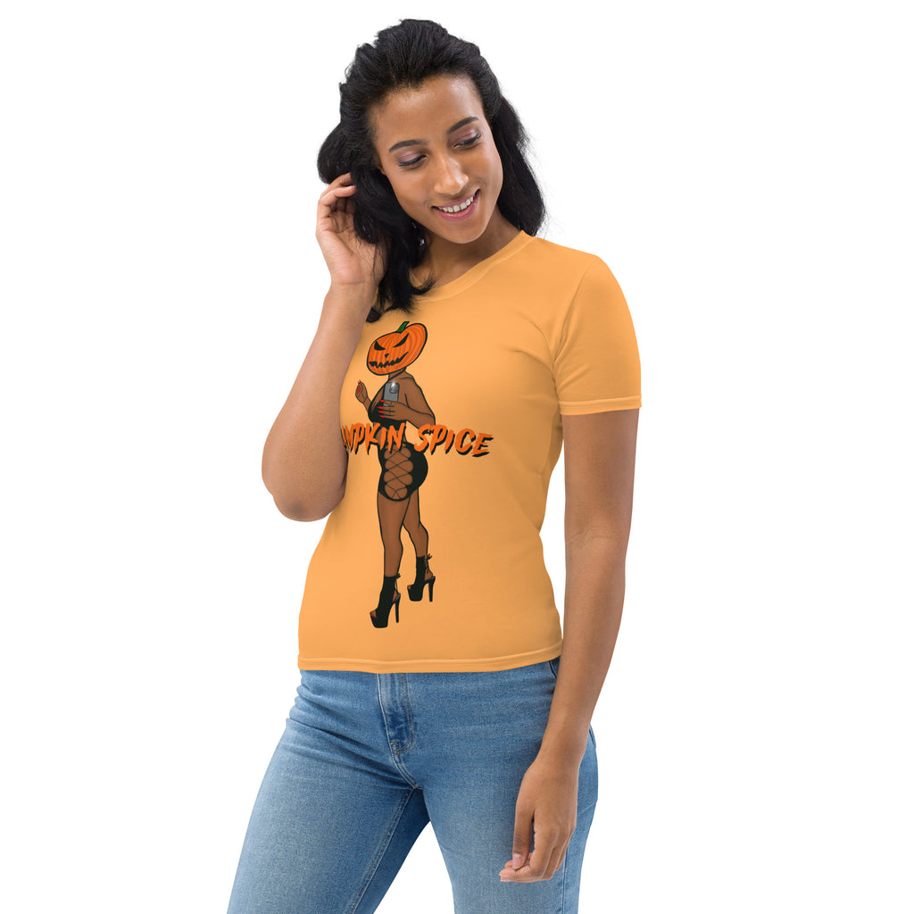 Hot Girl Pumpkin Spiceee Women's T-shirt