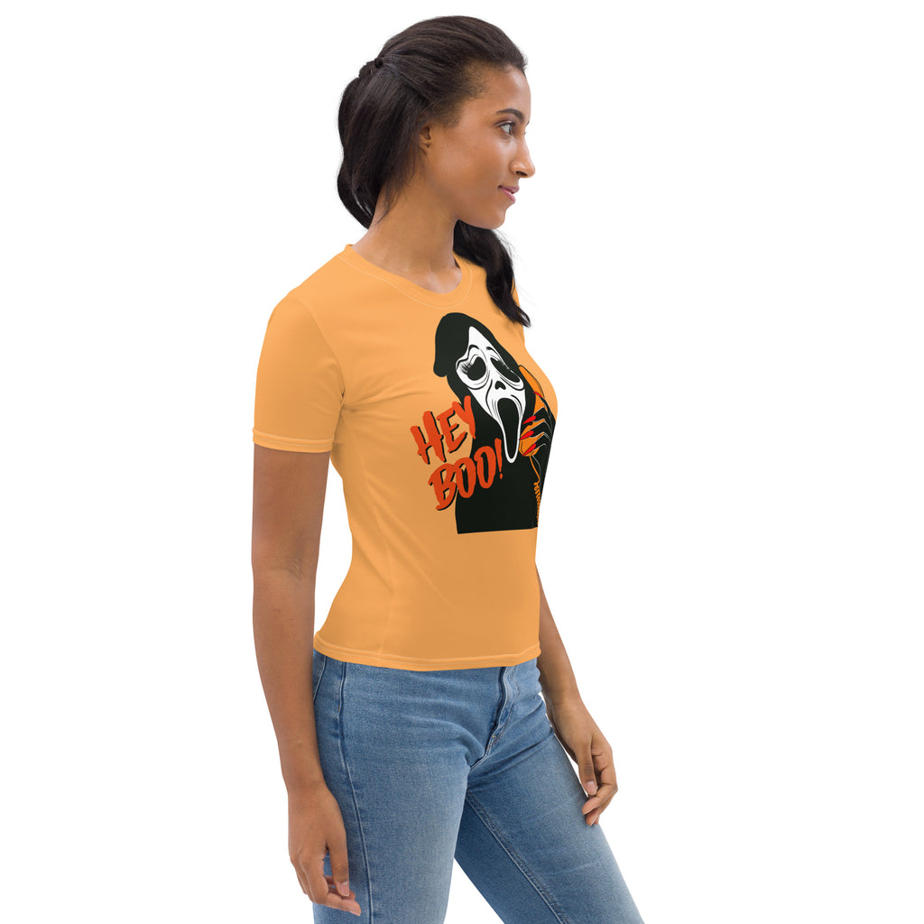 Hey Boo! Scream Mask Women's T-shirt