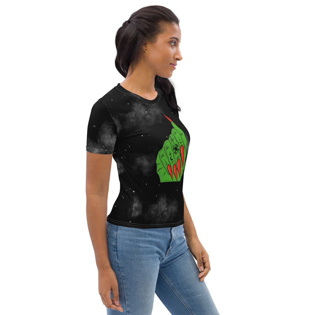 Witchy Nails Halloween Women's T-shirt
