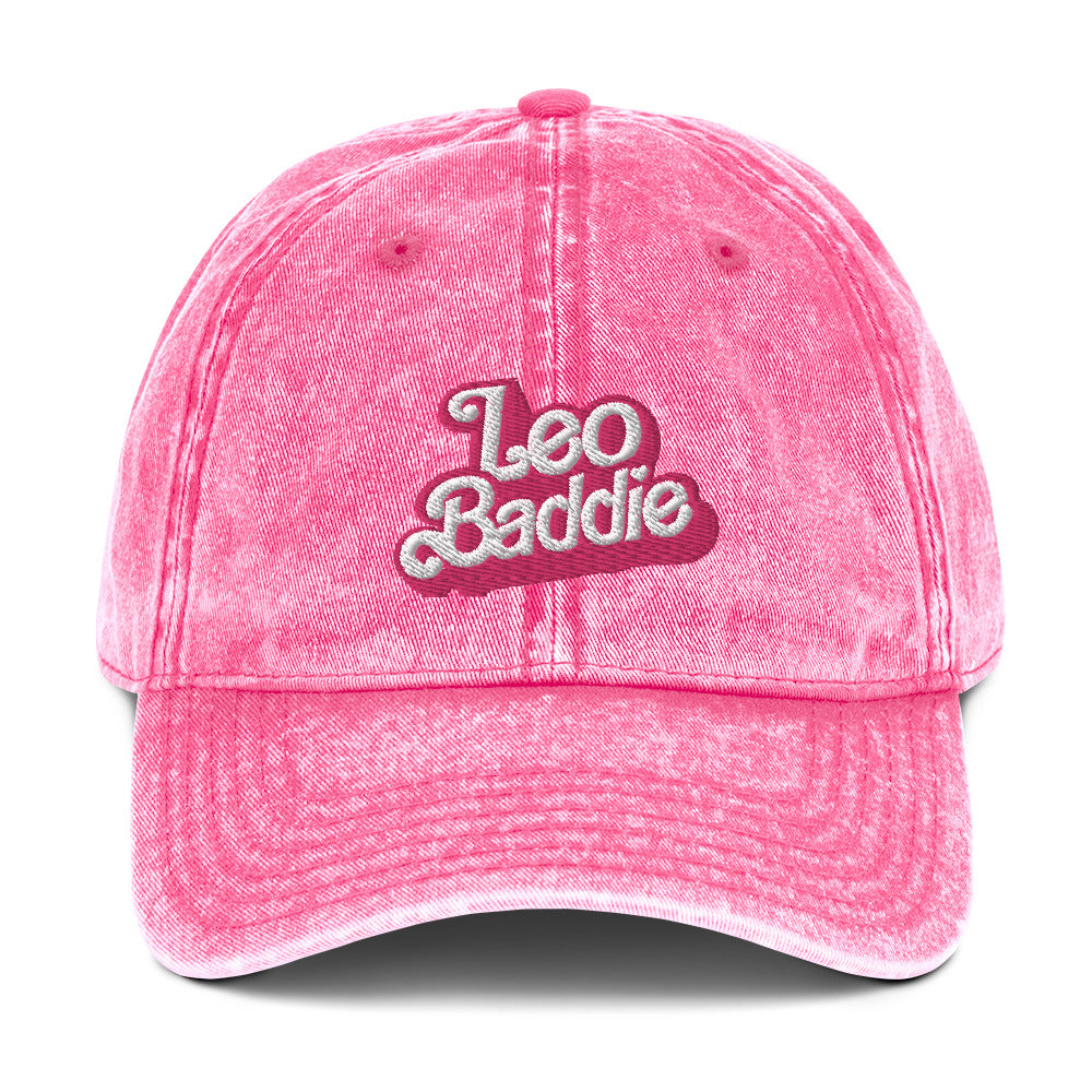 Leo Baddie Vintage Cotton Twill Cap
