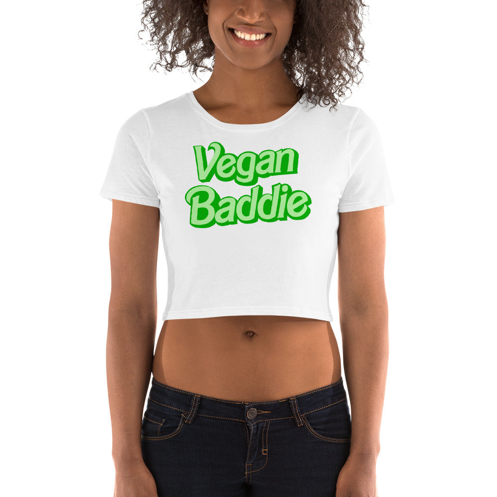 Vegan Baddie Women’s Crop Tee