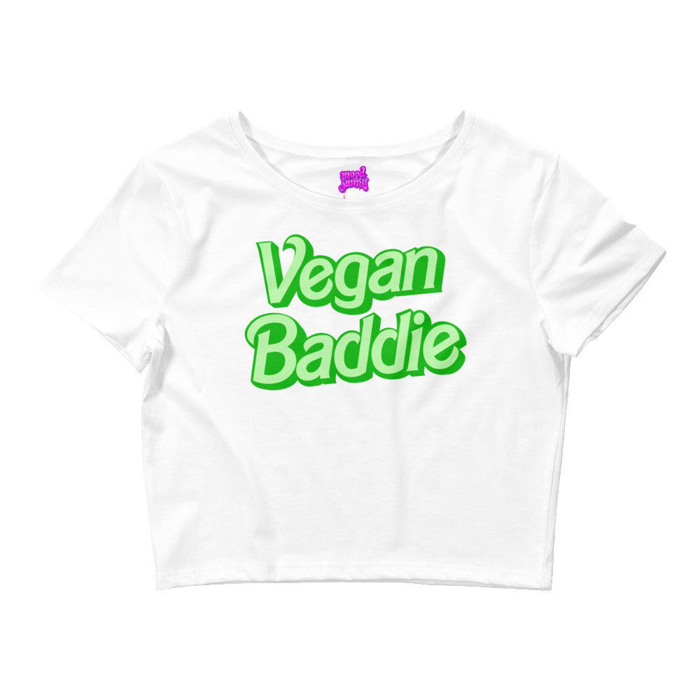 Vegan Baddie Women’s Crop Tee
