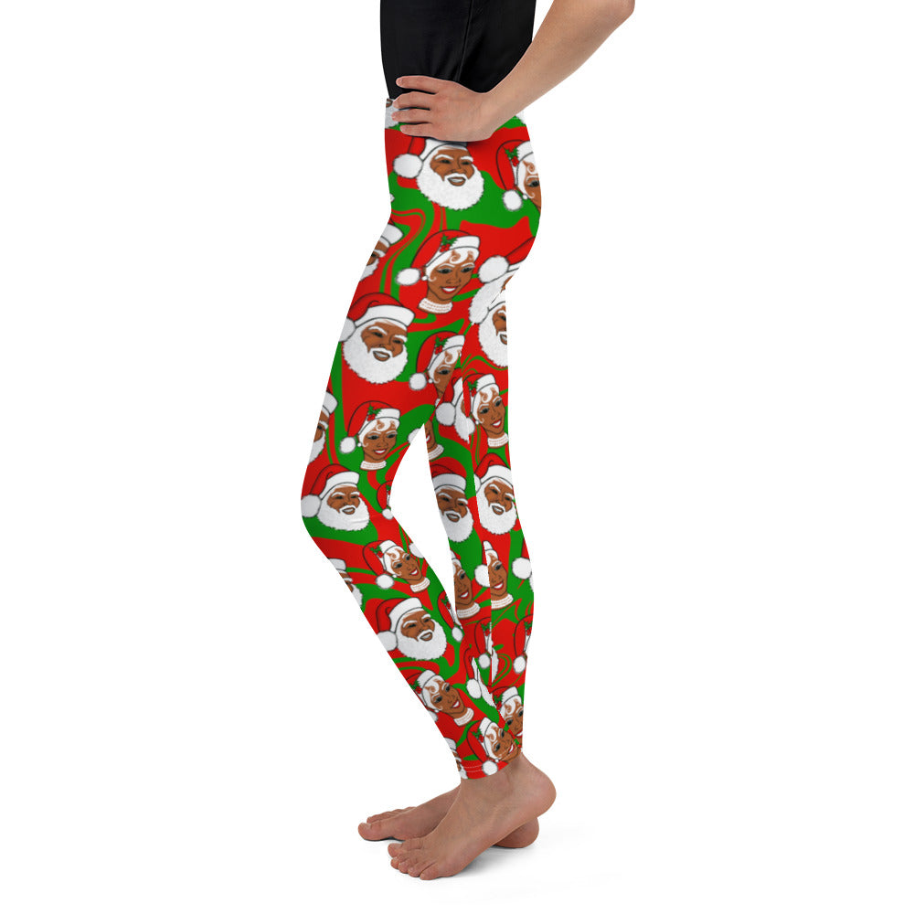 Youth Holiday Claus Leggings