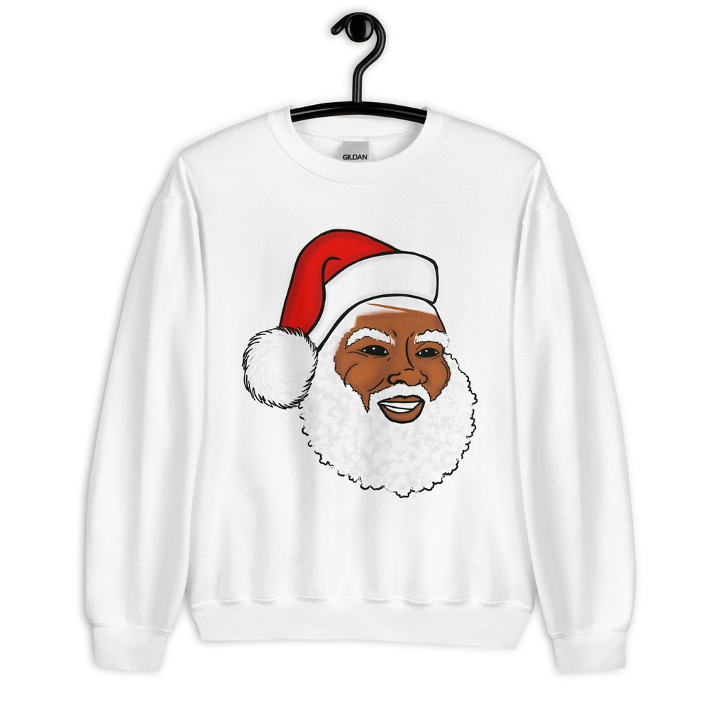 Black Santa Unisex Sweatshirt