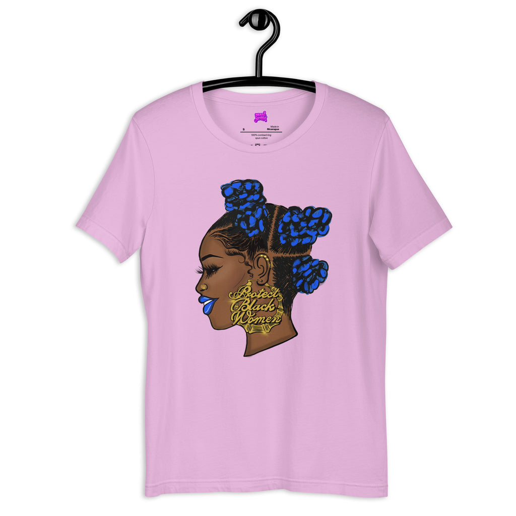 "Bantu Knots & Bamboo Hoops" Tshirt