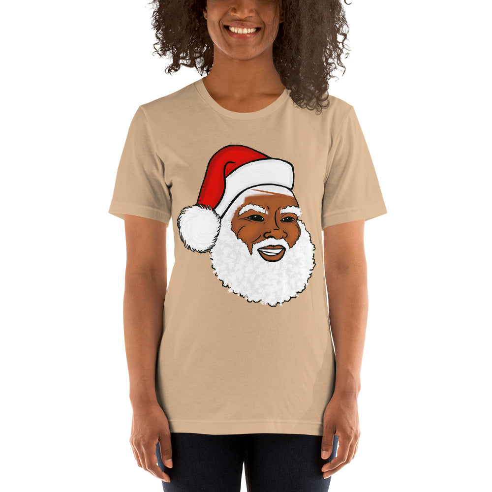 Black Santa Unisex t-shirt